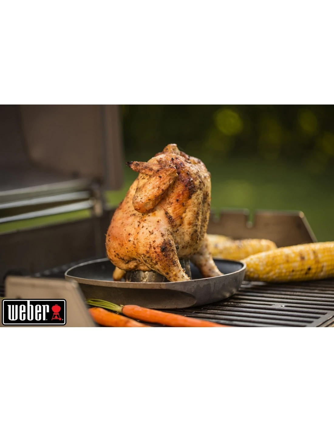Support De Cuisson Pour Poulet Deluxe - Weber 5 Support De Cuisson Pour Poulet Deluxe - Weber – Image 5
