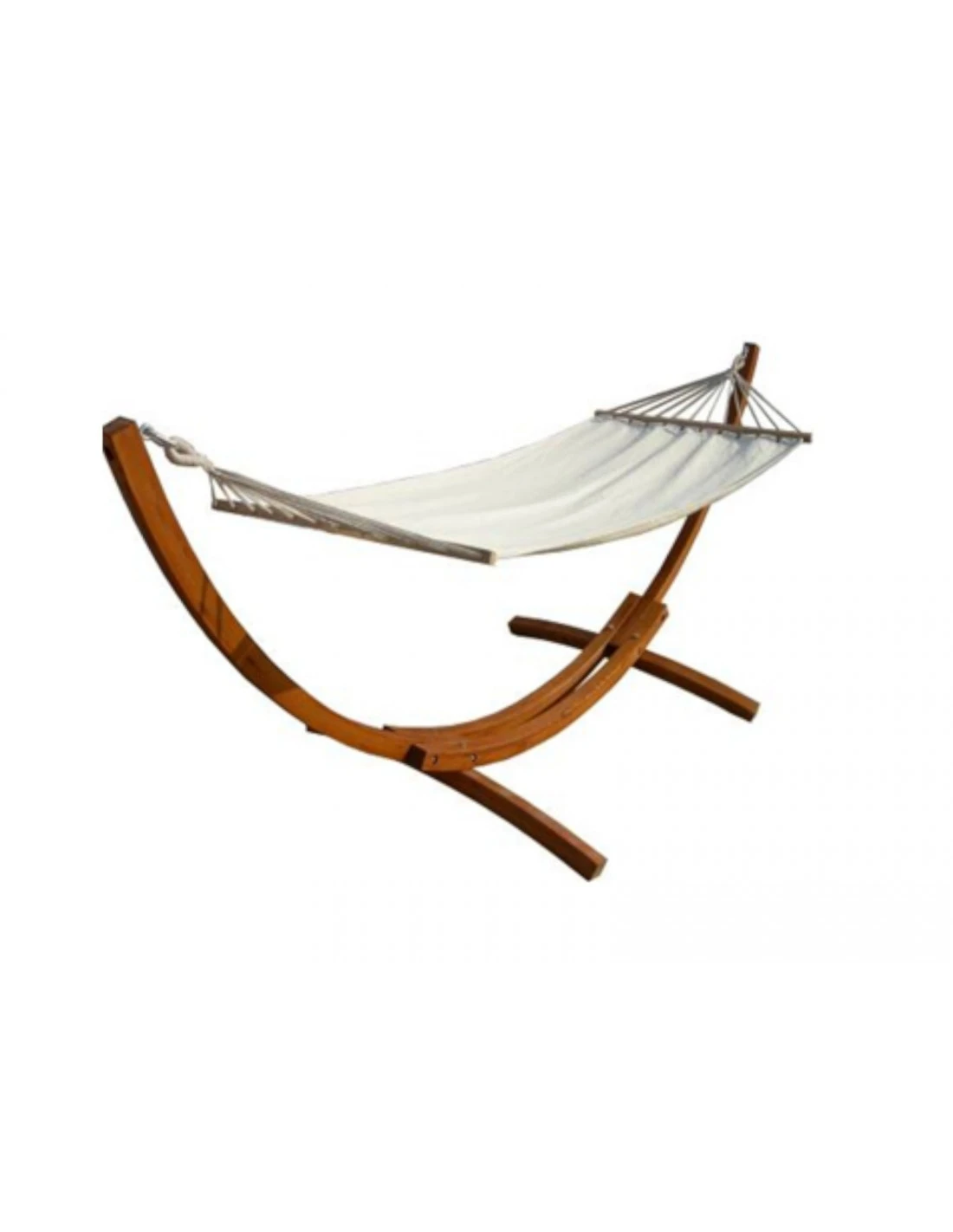 Support Hamac En Bois De Mélèze Avec Toile Lin Coton 1 Support Hamac En Bois De Mélèze Avec Toile Lin Coton