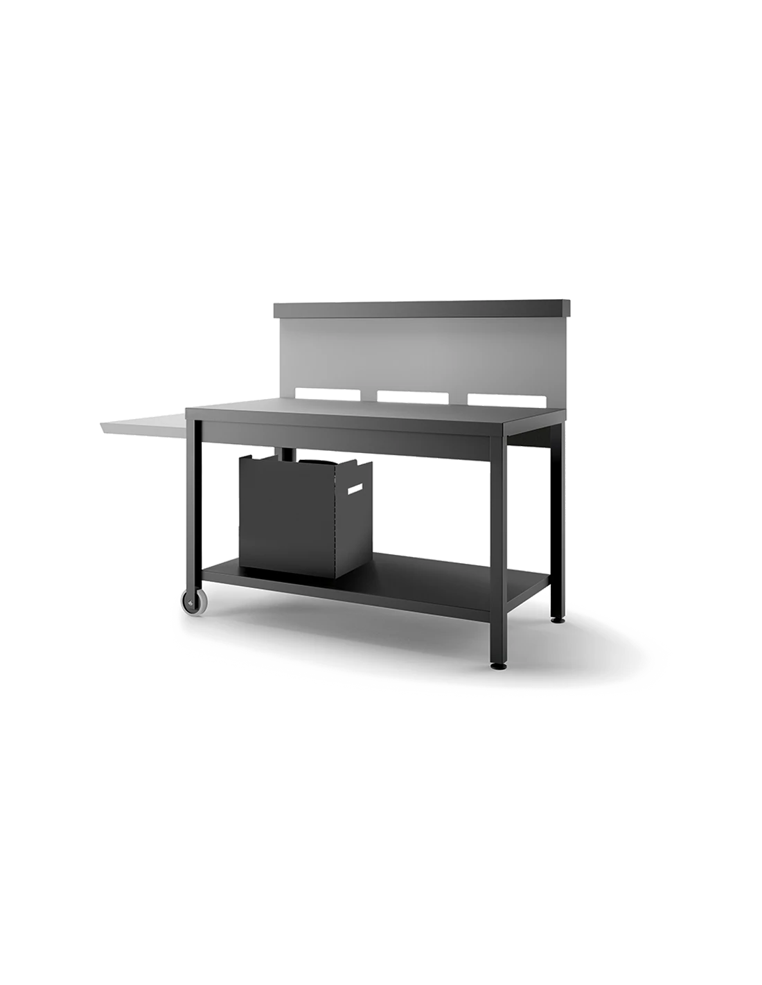 Table Roulante TRCA NG Pour Plancha - Forge Adour 1 Table Roulante TRCA NG Pour Plancha - Forge Adour