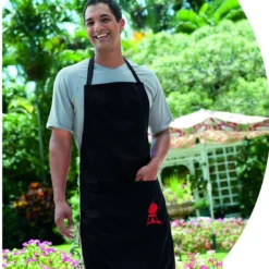 Tablier De Cuisine Noir Sangle Ajustable - Weber -Verger Magique Soldes Boutique tablier de cuisine noir sangle ajustable weber 2