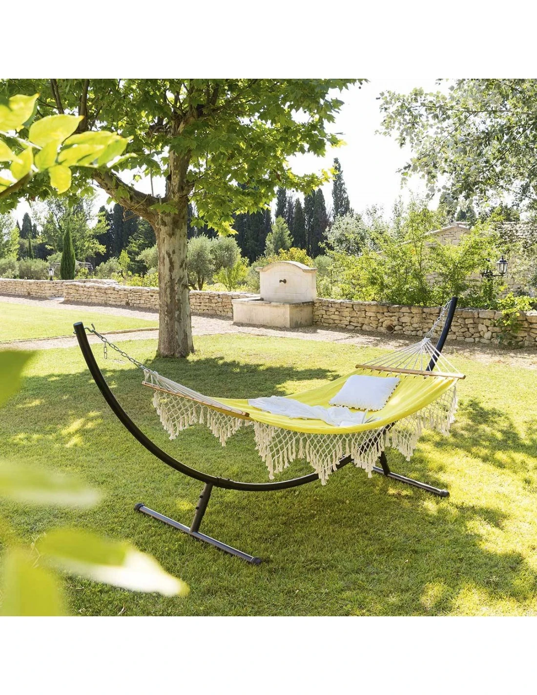 Toile De Hamac Rialto - L.200 X P.100 Cm - Curry 2 Toile De Hamac Rialto - L.200 X P.100 Cm - Curry – Image 2