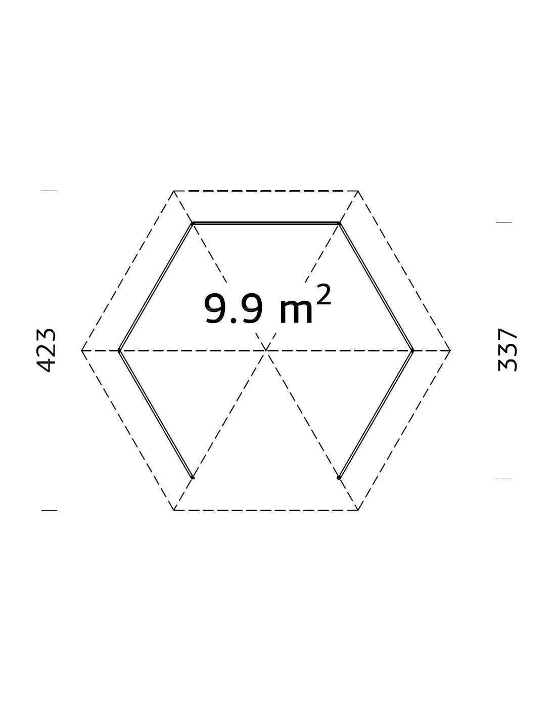 Tonnelle De Jardin Betty 9.9 M² En Bois Massif Lamellé-collé 4 Tonnelle De Jardin Betty 9.9 M² En Bois Massif Lamellé-collé – Image 4