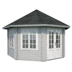 Tonnelle De Jardin Hanna 14.1 M² Avec Plancher En Bois Massif 44 Mm 12 Tonnelle De Jardin Hanna 14.1 M² Avec Plancher En Bois Massif 44 Mm -Verger Magique Soldes Boutique tonnelle de jardin hanna 141 m avec plancher en bois massif 44 mm 2