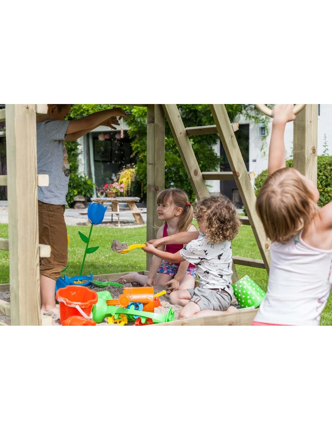 Tour De Jeux Belvédère+swing Module+toboggan Au Choix 3 Tour De Jeux Belvédère+swing Module+toboggan Au Choix – Image 3