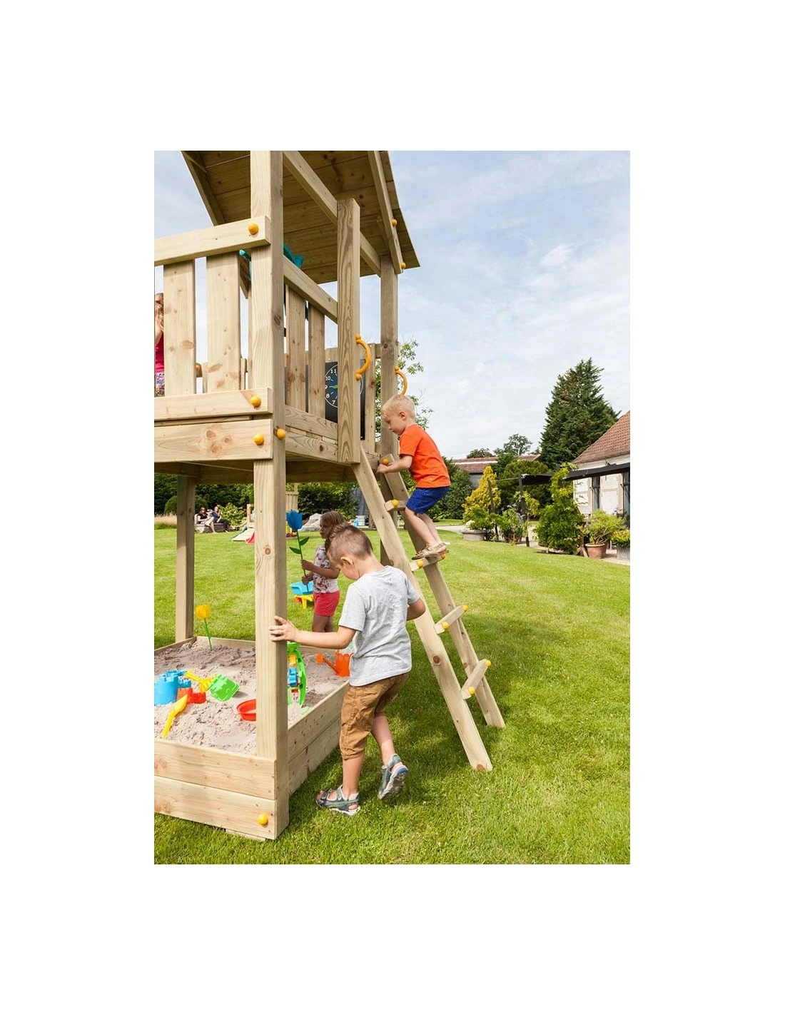 Tour De Jeux Belvédère+swing Module+toboggan Au Choix 5 Tour De Jeux Belvédère+swing Module+toboggan Au Choix – Image 5