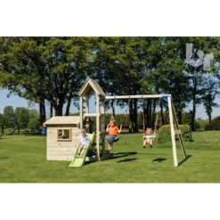 Tour De Jeux Lockout+Swing Module Et Toboggan