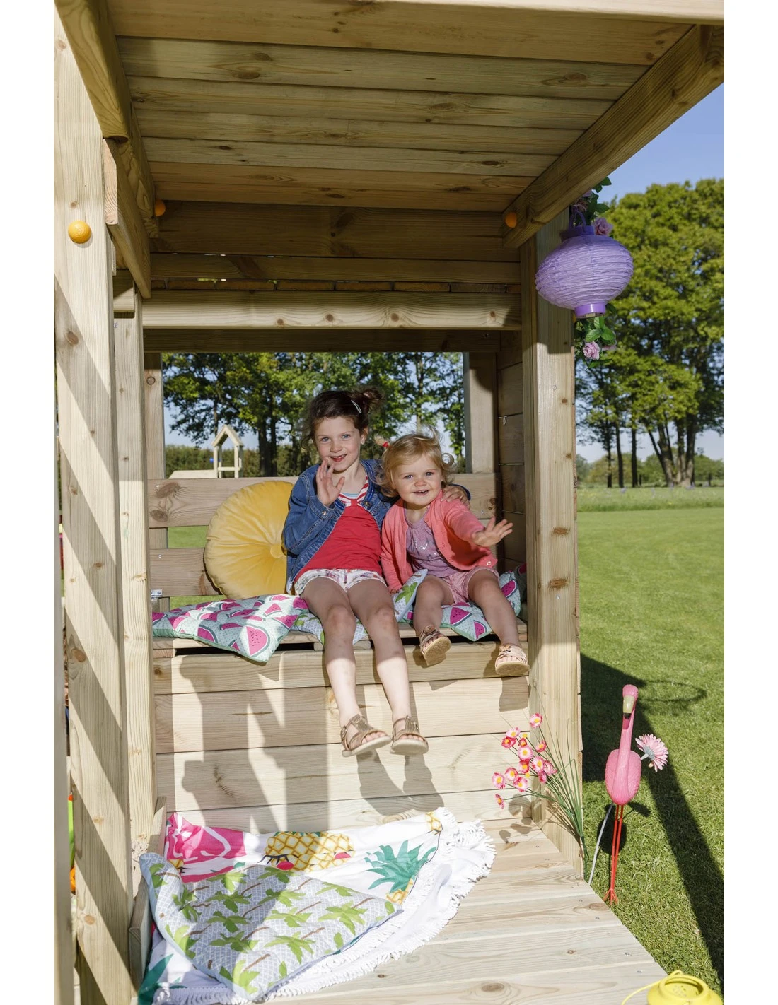 Tour De Jeux Palazzo Avec Toboggan De 2.9 M Vert Pomme 6 Tour De Jeux Palazzo Avec Toboggan De 2.9 M Vert Pomme – Image 6