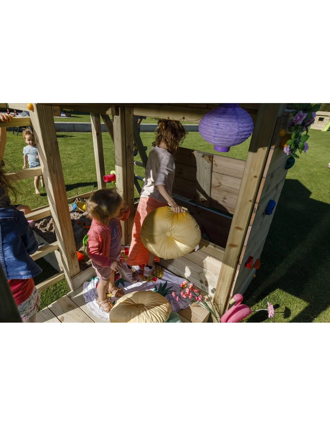 Tour De Jeux Palazzo+swing Module Avec Toboggan De 2.9 M 5 Tour De Jeux Palazzo+swing Module Avec Toboggan De 2.9 M – Image 5