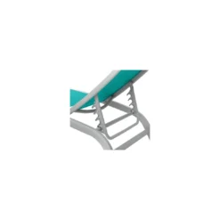 Transat Bonao 4 Positions - Aluminium Et Texaline - Silver / Emeraude 8 Transat Bonao 4 Positions - Aluminium Et Texaline - Silver / Emeraude -Verger Magique Soldes Boutique transat bonao 4 positions aluminium et texaline silver emeraude 3