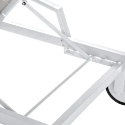 Transat De Jardin Ocala 4 Positions Aluminium Et Texaline - Blanc Et Noisette 11 Transat De Jardin Ocala 4 Positions Aluminium Et Texaline - Blanc Et Noisette -Verger Magique Soldes Boutique transat de jardin ocala 4 positions aluminium et texaline 11