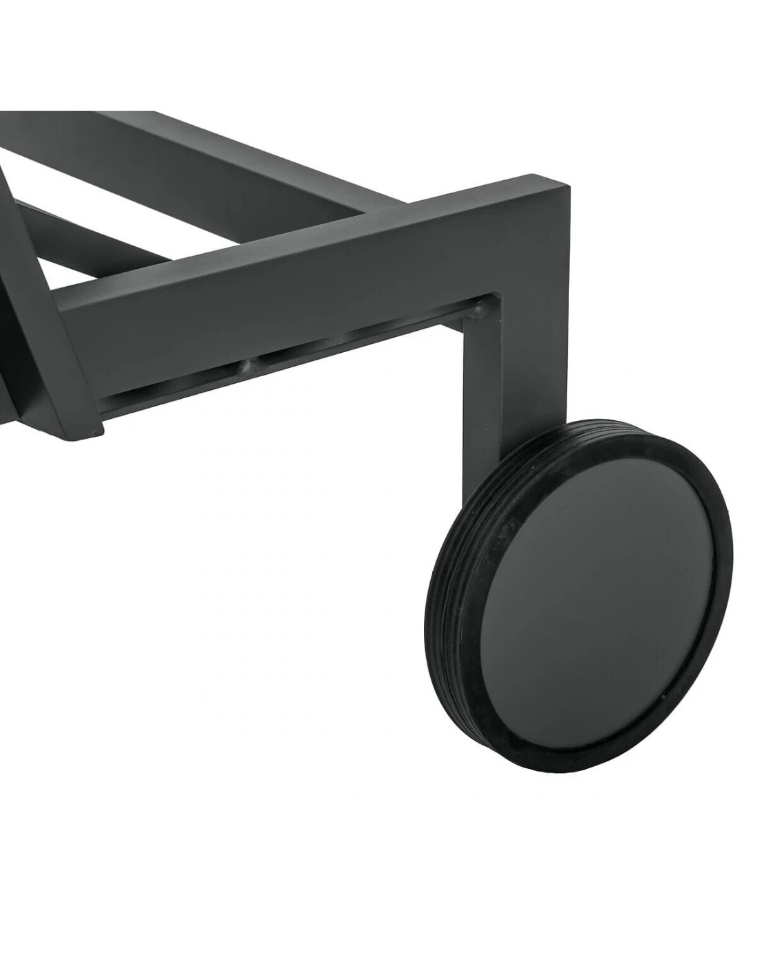 Transat De Jardin Ocala 4 Positions Aluminium Et Texaline - Graphite / Bleu Canard 5 Transat De Jardin Ocala 4 Positions Aluminium Et Texaline - Graphite / Bleu Canard – Image 5