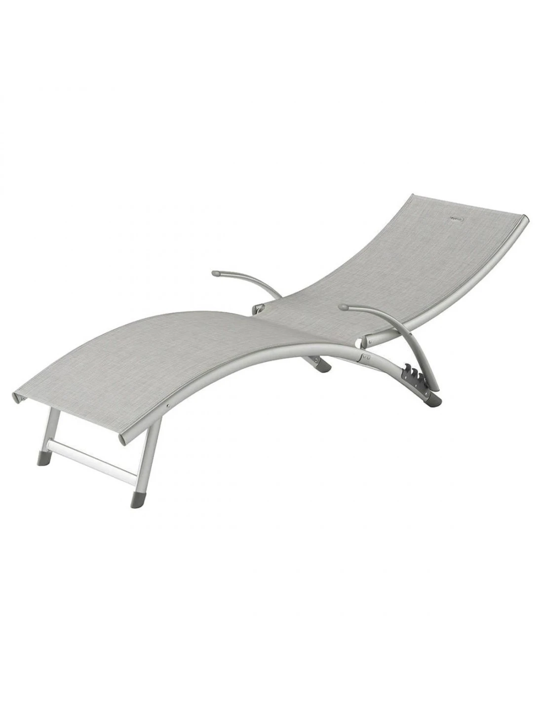 Transat Pliant Samba - 4 Positions - Aluminium Anodisé - Galet 1 Transat Pliant Samba - 4 Positions - Aluminium Anodisé - Galet