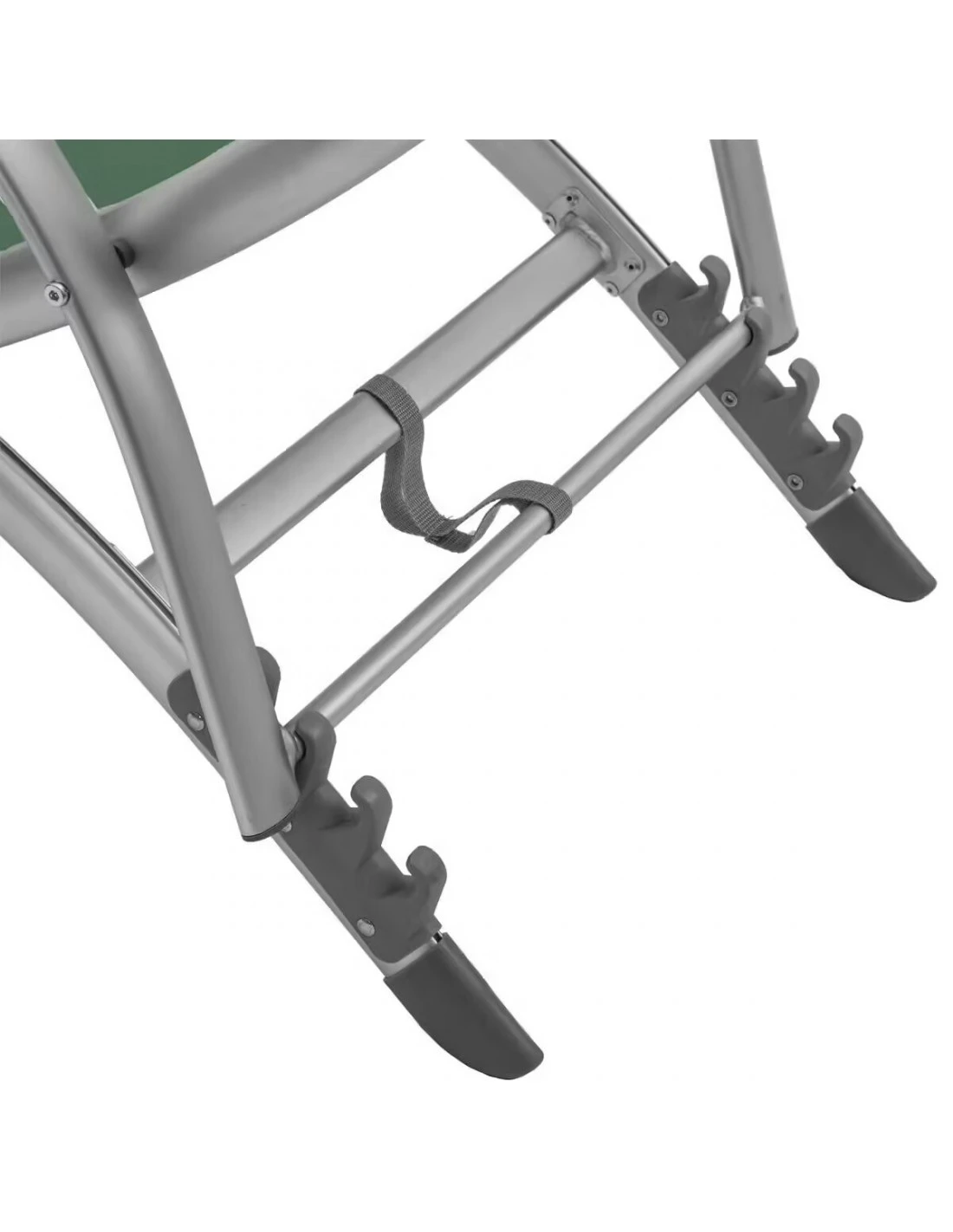 Transat Pliant Samba - 4 Positions - Aluminium Anodisé - Graphite / Olive 7 Transat Pliant Samba - 4 Positions - Aluminium Anodisé - Graphite / Olive – Image 7