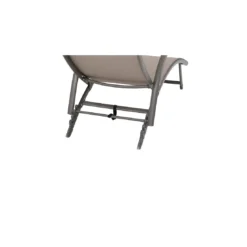 Transat Pliant Samba - 4 Positions - Aluminium Anodisé - Noisette / Praline -Verger Magique Soldes Boutique transat pliant samba 4 positions aluminium anodise noisette praline 2