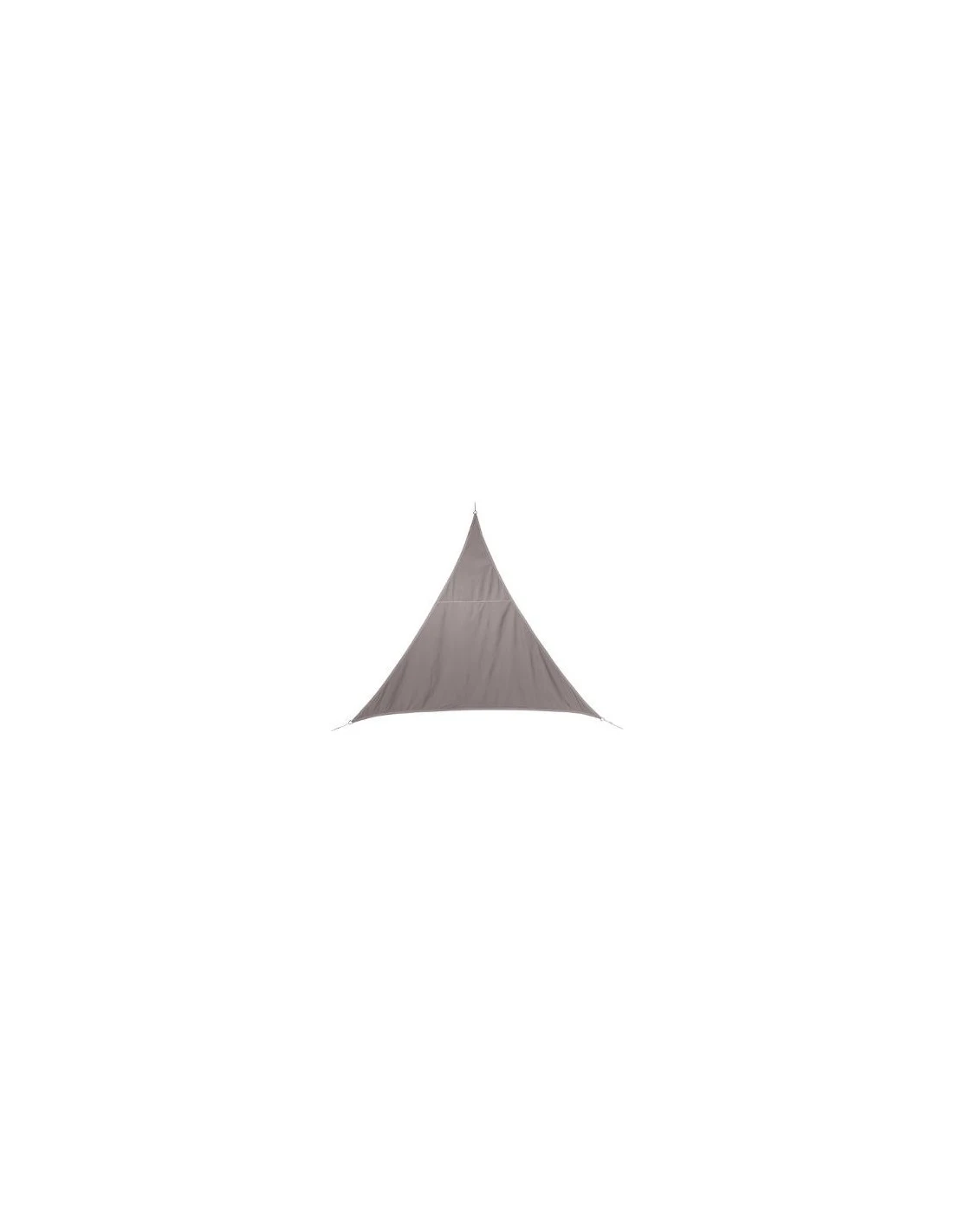 Voile D'ombrage Curacao Triangulaire 2 X 2 X 2 M - Polyester - Taupe 1 Voile D'ombrage Curacao Triangulaire 2 X 2 X 2 M - Polyester - Taupe