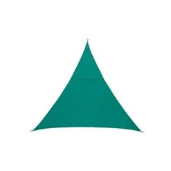 Voile D'ombrage Curacao Triangulaire 2 X 2 X 2 M - Polyester - Emeraude
