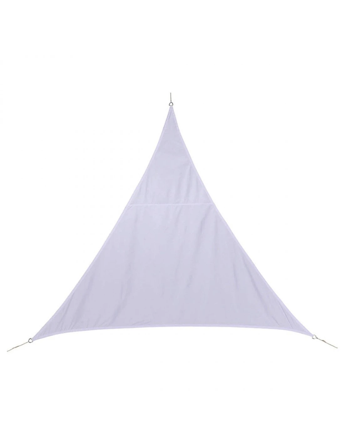 Voile D'ombrage Curacao Triangulaire 4 X 4 X 4 M - Blanc 1 Voile D'ombrage Curacao Triangulaire 4 X 4 X 4 M - Blanc
