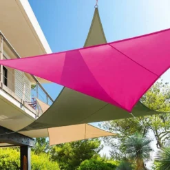 Voile D'ombrage Curacao Triangulaire 4 X 4 X 4 M - Coloris Au Choix - Ardoise 28 Voile D'ombrage Curacao Triangulaire 4 X 4 X 4 M - Coloris Au Choix - Ardoise -Verger Magique Soldes Boutique voile d ombrage curacao triangulaire 4 x 4 x 4 m coloris au choix 13