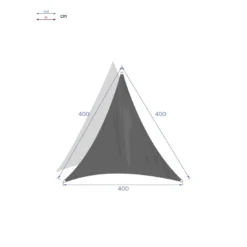 Voile D'ombrage Curacao Triangulaire 4 X 4 X 4 M - Coloris Au Choix - Ardoise 29 Voile D'ombrage Curacao Triangulaire 4 X 4 X 4 M - Coloris Au Choix - Ardoise -Verger Magique Soldes Boutique voile d ombrage curacao triangulaire 4 x 4 x 4 m coloris au choix 14