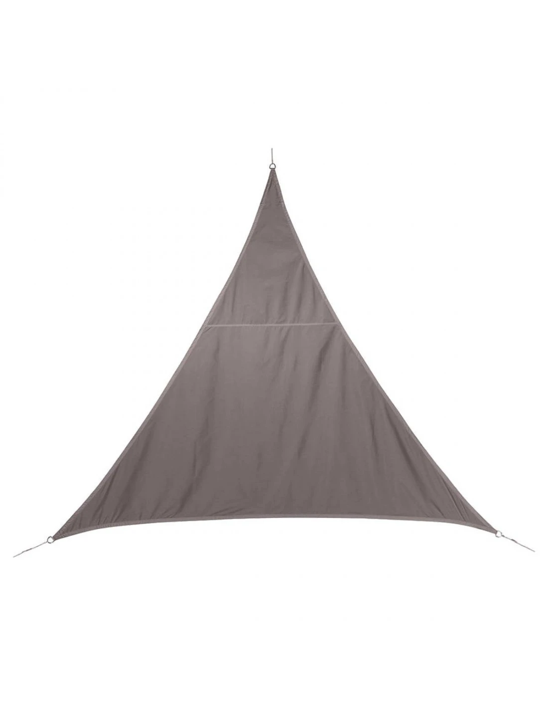 Voile D'ombrage Curacao Triangulaire 4 X 4 X 4 M - Coloris Au Choix - Ardoise 4 Voile D'ombrage Curacao Triangulaire 4 X 4 X 4 M - Coloris Au Choix - Ardoise – Image 4