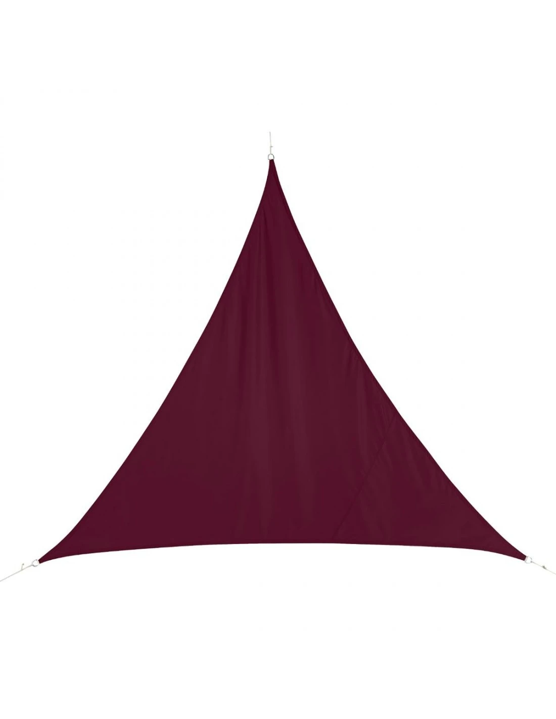 Voile D'ombrage Curacao Triangulaire 4 X 4 X 4 M - Coloris Au Choix - Ardoise 10 Voile D'ombrage Curacao Triangulaire 4 X 4 X 4 M - Coloris Au Choix - Ardoise – Image 10