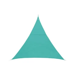Voile D'ombrage Curacao Triangulaire 4 X 4 X 4 M - Emeraude